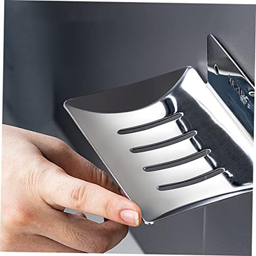 HOLIDYOYO Stainless Steel Soap Dish Holder for Bathroom Kitchen