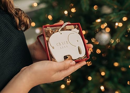 Personalized Babys First Christmas Ornament 2024