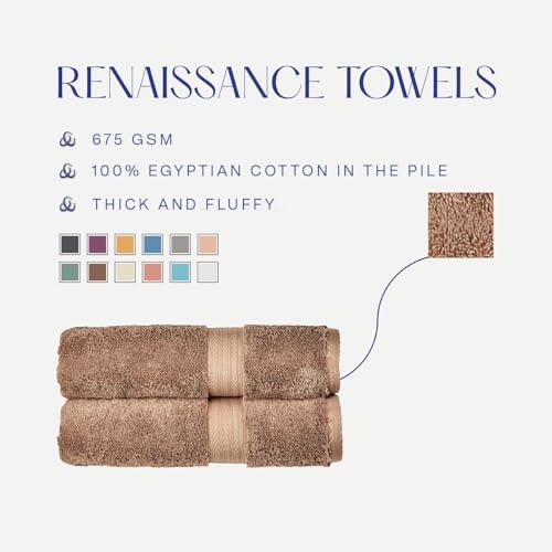 Renaissance 6 Piece Towel Set Mink Brown