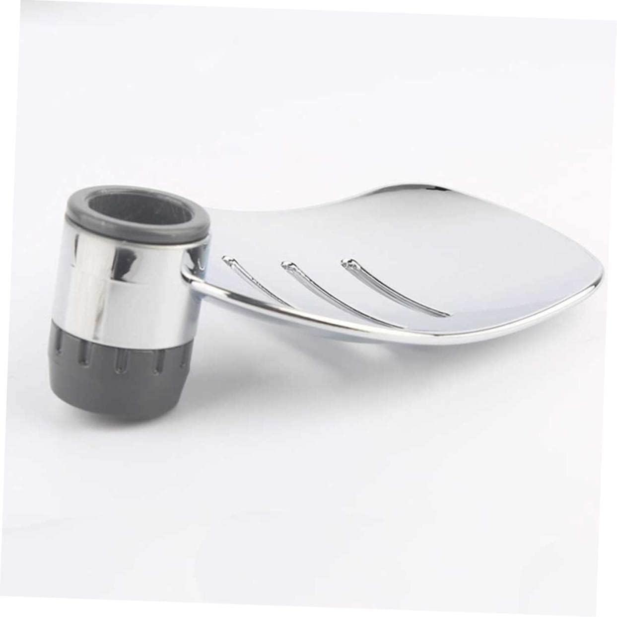 ETHZZLE 2pcs Stainless Steel Soap Holder with Hollow Drain Design
