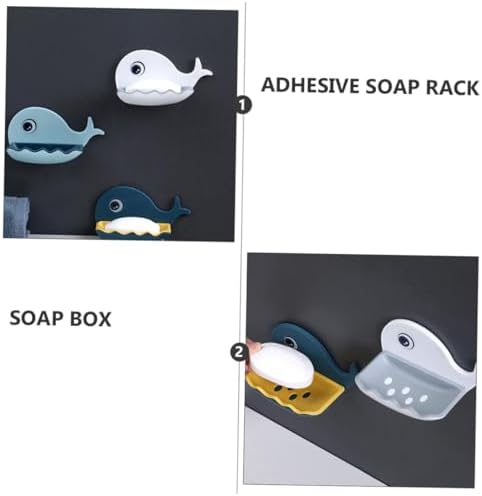LIFKOME Whale Shaped Wall Soap Holder 1