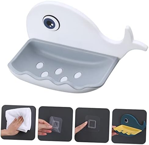 Whale Shaped Wall Mounted Soap Holder