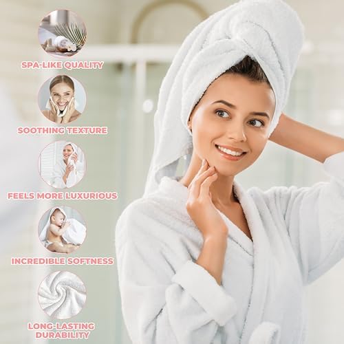 Superior Zero Twist Cotton Towel Set 6 Piece