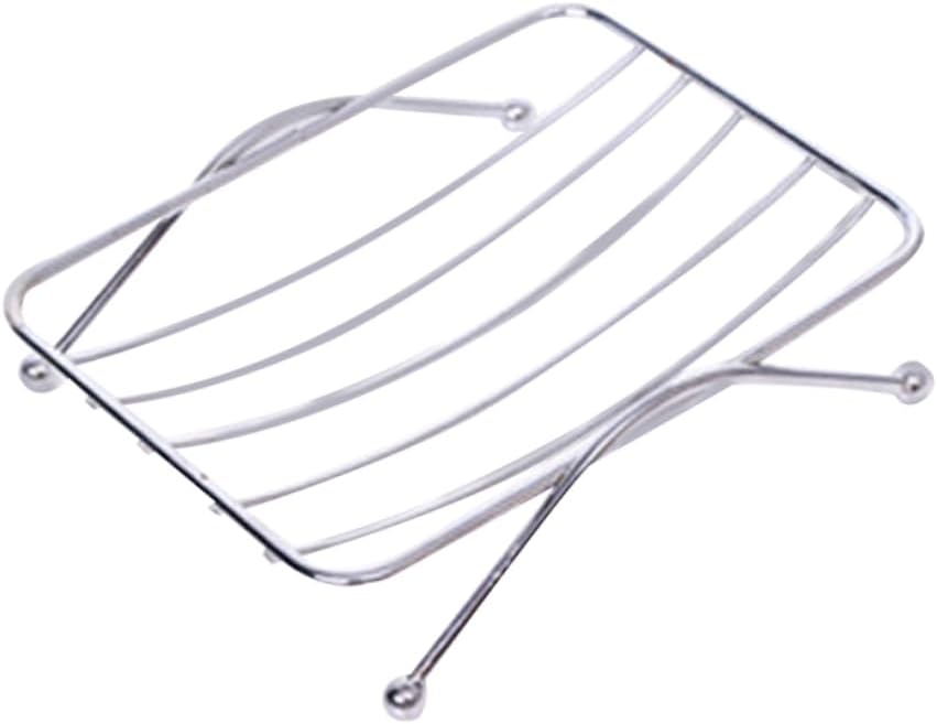 Modern Stainless Steel Wall Mount Soap Holder with Tray
