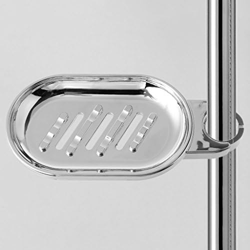 ZHORCIN Clip-on Soap Dish Tray Holder for 22mm Sliding Diameter