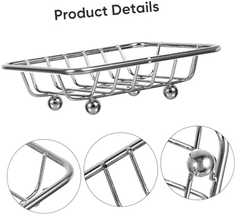 Zerodeko Metal Soap Holder with Draining Design