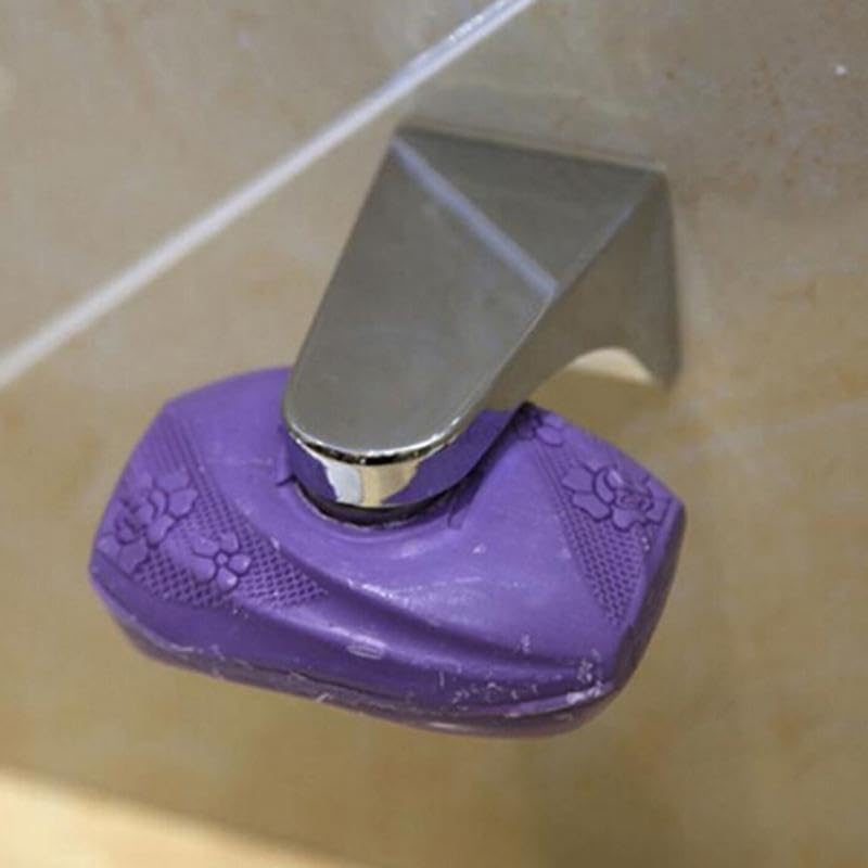 Junfamilee 1Pc Silver Magnetic Soap Holder