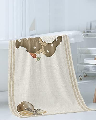 Boanket Easter 3 Piece Towel Set with Bunny Design 1