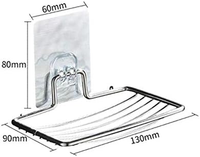 Stainless Steel Self-Adhesive Soap Holder