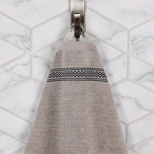 BLUENILEMILLS BNM Zero Twist Cotton Bath Towel Set of 3 Grey
