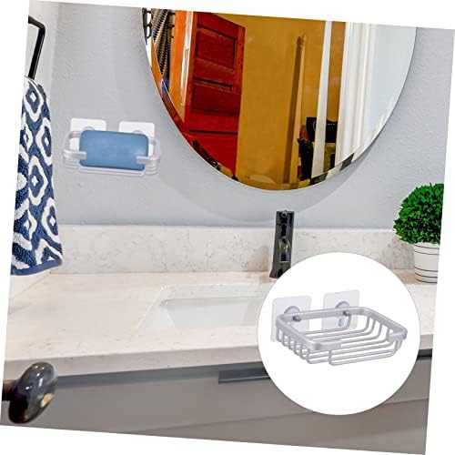 HAKIDZEL 1set Stainless Steel Soap Dish