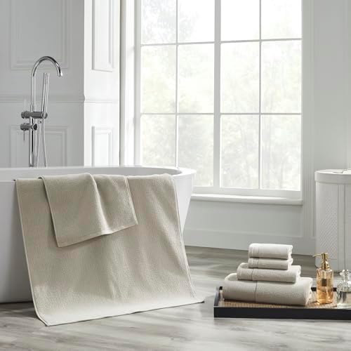 Modern Threads Waffle-Rib Towel Set 6 Piece Taupe