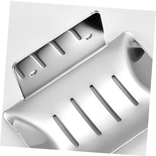 HOLIDYOYO Modern Design Stainless Steel Soap Dish Holder