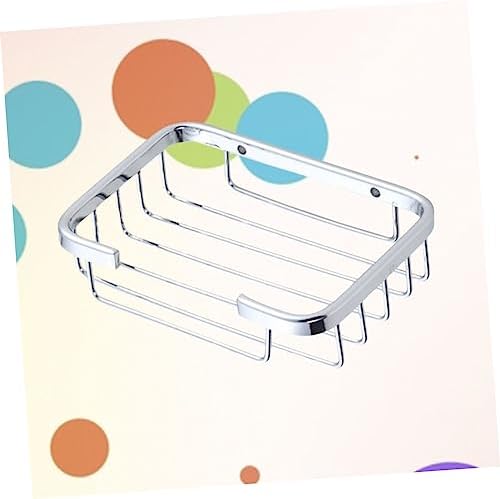 Wall Mount Soap Holder Brushed Aluminum Bath Organizer