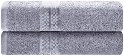 BLUENILEMILLS 2-Piece Cotton-Blend Bath Towel Set