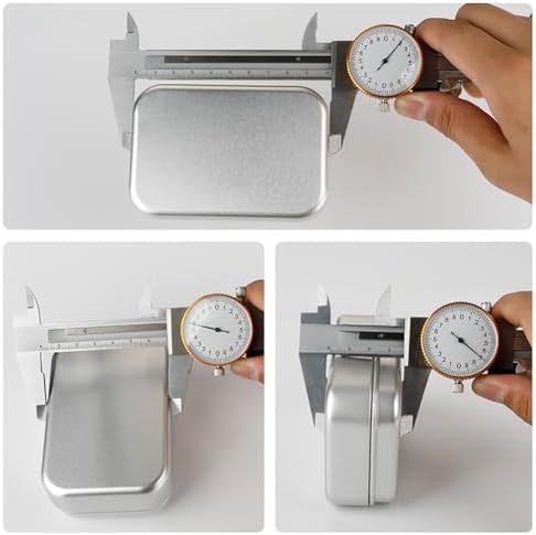 2 Pcs Metal Soap Travel Box with Lids and Drawstring Bags