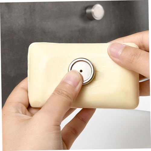PRETYZOOM Wall Mounted Soap Holder with Magnet Cap