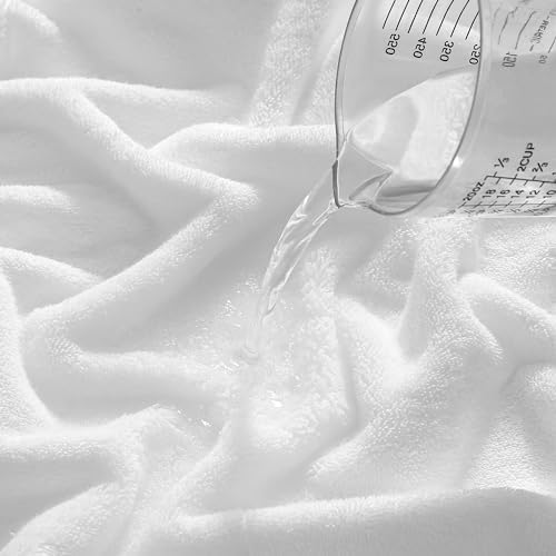 SimpleOpulence 6-Piece Cotton Towel Set - Soft Durable