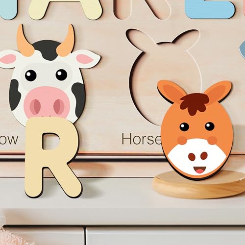 Zuzu Puzzle - Handcrafted Montessori Wooden Toy for 0-12 Month Babies