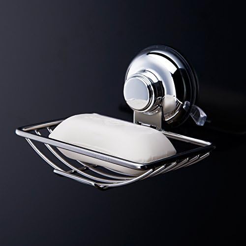 Zeta Industries Chrome Vacuum Suction Cup Holder