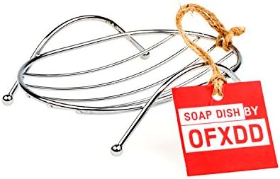 OFXDD Wire Soap Dish Holder Stainless Steel Bathroom Kitchen Holder