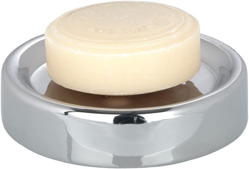 WENKO Soap Dish Polaris Chrome 43x1x43 Inch