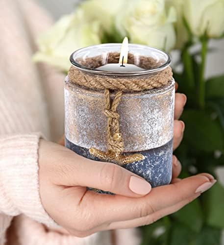 CoTa Global Silver Sea Starfish Candle Holder - Nautical Decor