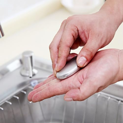 Jorzer Metal Soap Bar for Garlic Fish Deodorizer
