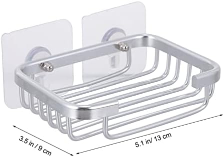 COOLHIYA 1set Wall Mount Soap Holder