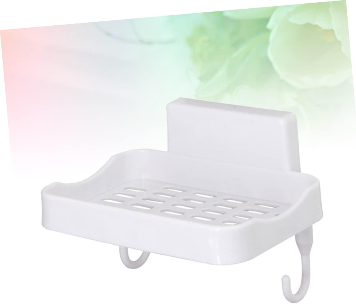 MAGICLULU Wall Mount Soap Dish Holder Suction Cup No Drilling