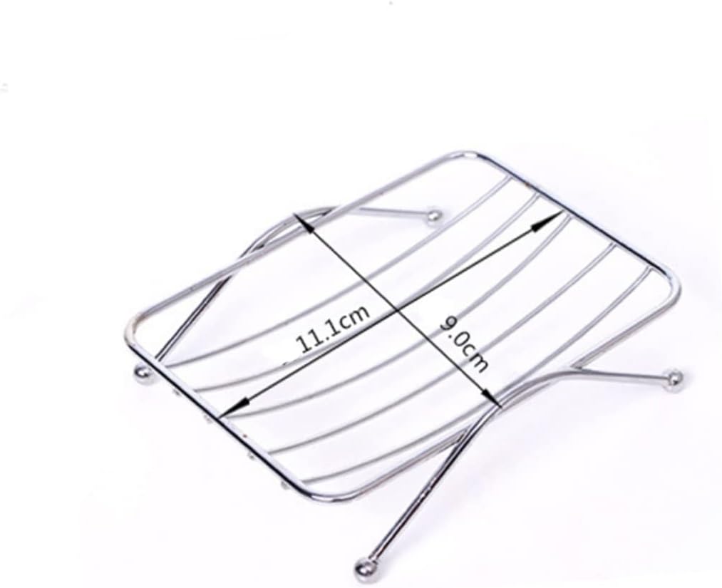 Stainless Steel Wall Mount Soap Holder for Bathroom and Kitchen