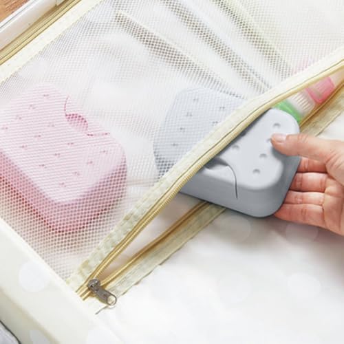 Leakproof Travel Soap Case with Lid and Drainage
