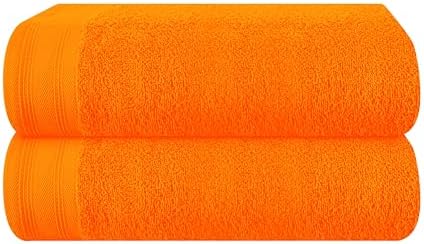 MALLONI HOME 2 Pack Cotton Bath Towels 28x55 Inches