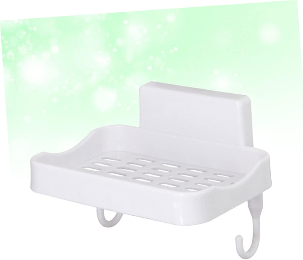 MAGICLULU Wall Mount Soap Dish Holder Suction Cup No Drilling