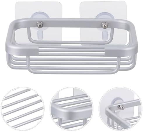 Kichvoe 1Set Single Soap Dish Holder for Bathroom Kitchen