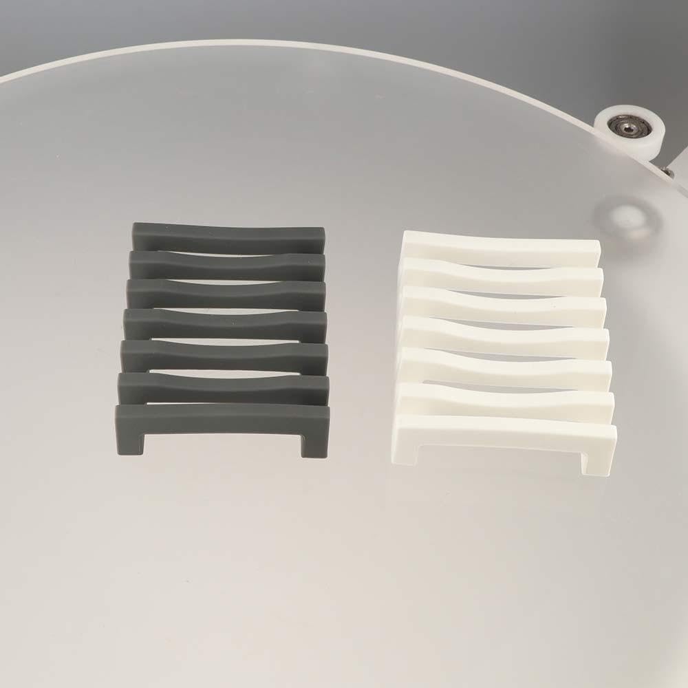 Silicone Soap Dish Holder with Non-Slip Base