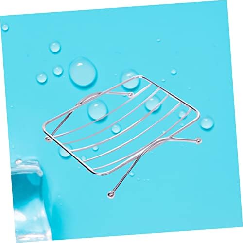 Modern Stainless Steel Wall Mount Soap Holder with Tray