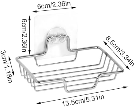 Stainless Steel Soap Holder for Shower Wall