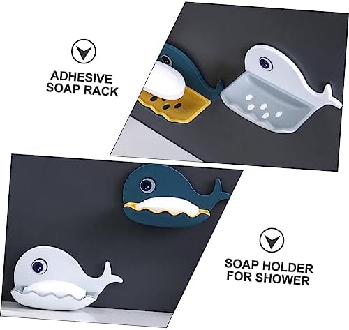 ABOOFAN Whale Shaped Wall Mounted Soap Holder