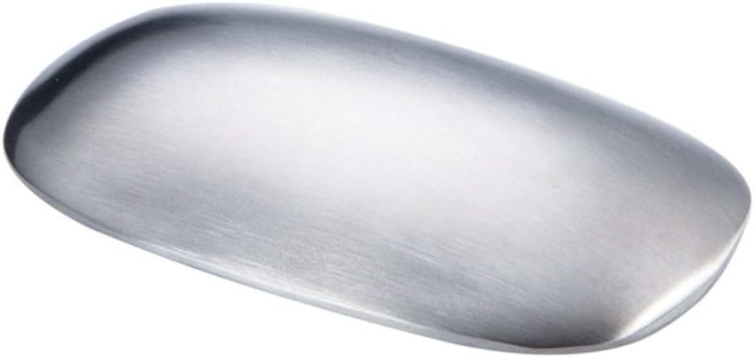 Stainless Steel Odor Absorber Soap Bar with Holder