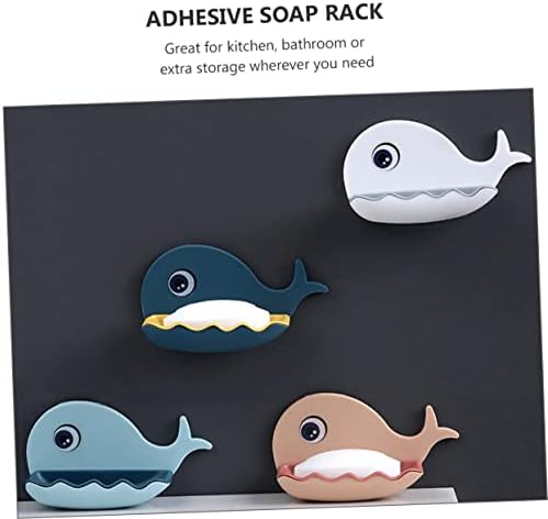 Whale Shaped Wall Mounted Soap Dish Holder 1