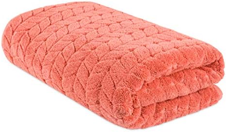 BAGNO MILANO Turkish Bath Towel Set - Coral Red
