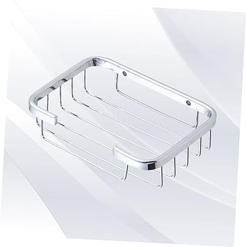 Modern Brushed Aluminum Soap Holder Organizer 1