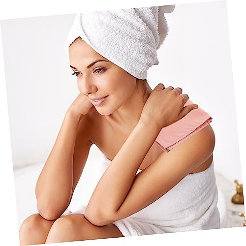 COSMEVIVI 8 Pcs Cotton Linen Pink Hand Towels Set 1