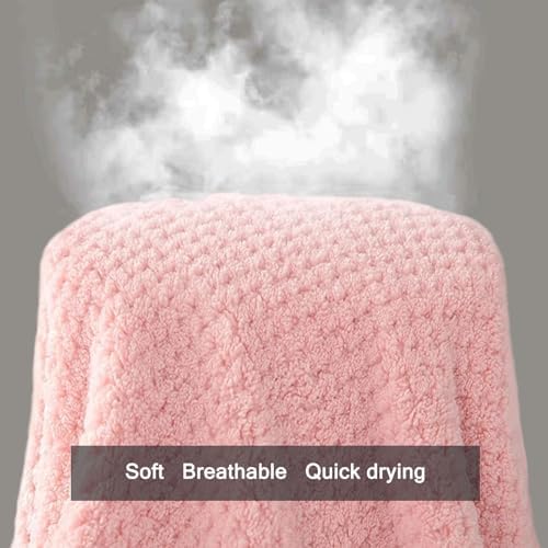 Wuwahold 2 Pack LightPink Bath Towels