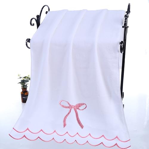 4 Set Cute Blue Coquette Bow Towels Set