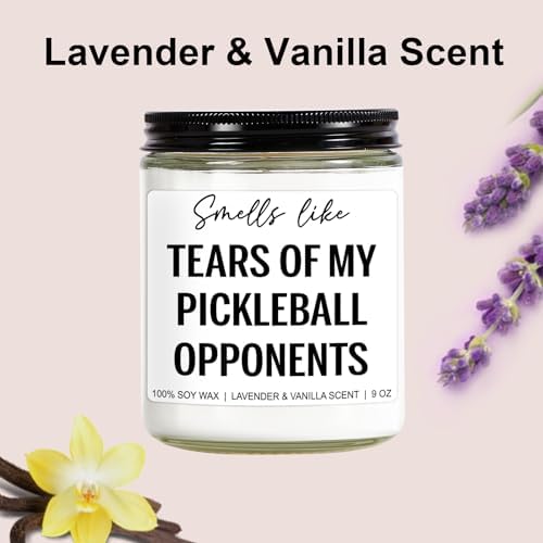 Tears of My Pickleball Opponents Candle - 9 oz 1