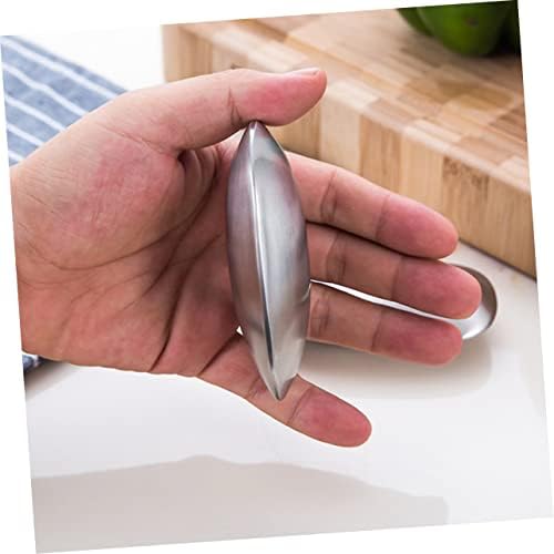 KONTONTY Hand Remover Stainless Steel Soap Bar for Garlic Onions Fish
