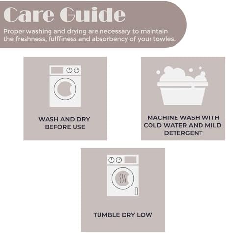 BLUENILEMILLS BNM Zero Twist Cotton Bath Towel Set of 3 Grey