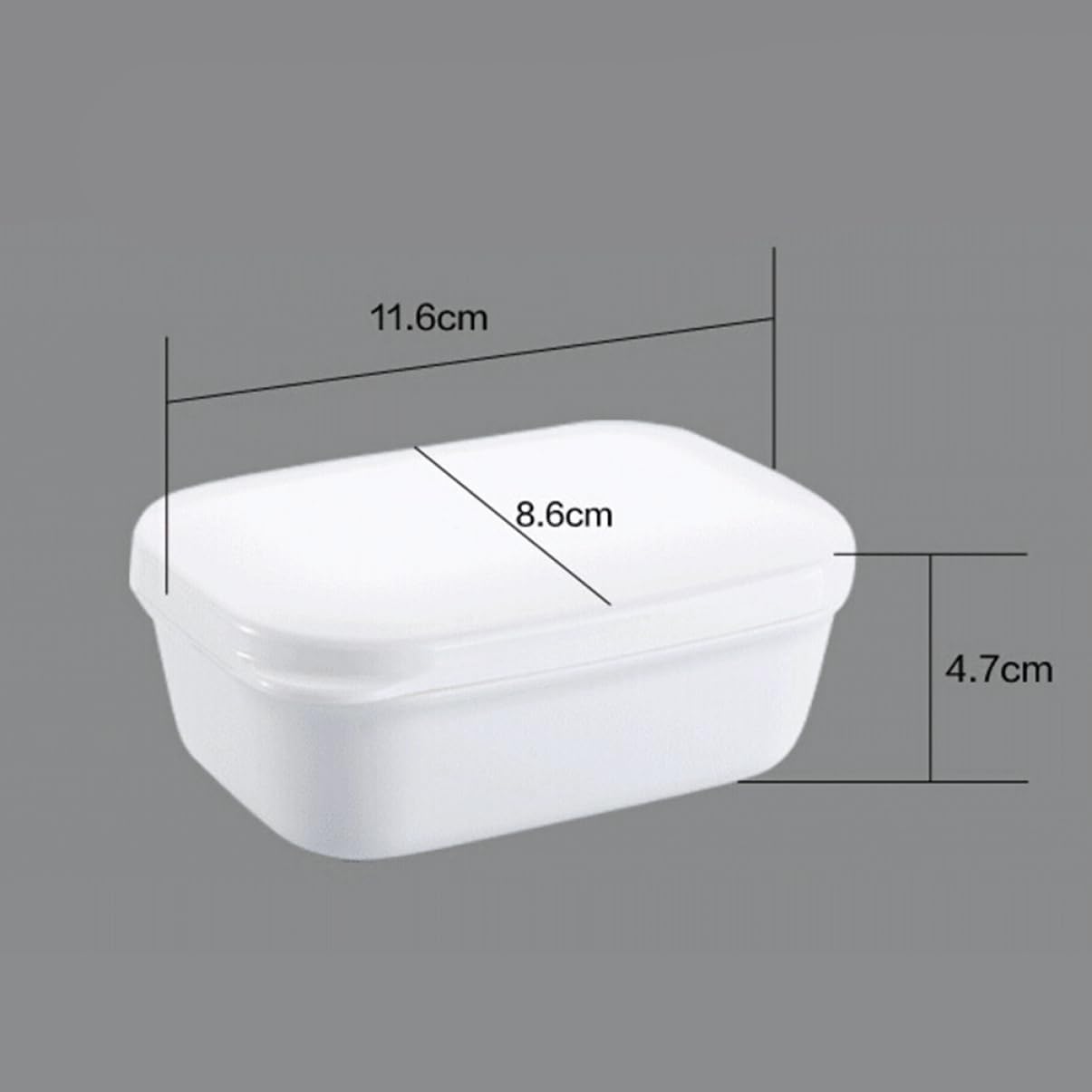 Portable Leakproof Soap Case for Bathroom Shower Travel Outdoor Use